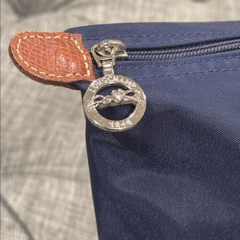 Longchamp Tote Navy Le Pliage Limited Edition Eiffel Tower Bag - Picture 11 of 17